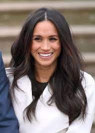 We tracked the evolution of meghan markle's hairstyles, how she went from auburn highlights in the aughts to chic chignons worthy of royalty. Meghan Markle Surprised Guests By Showing Up At The Queen S Christmas Party Instyle Meghan Markle Hair Royal Hairstyles Hair Styles