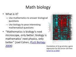 Image result for Science Math Applications Mathematical Biology Events