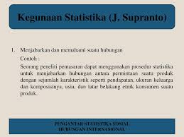 Jawaban ut pengantar statistik sosial. Pengantar Statistika Sosial Pendahuluan Statistika Ppt Download