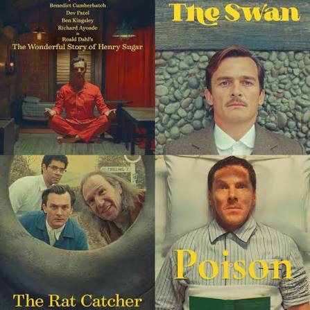 Review: The Wonderful Story of Henry Sugar, The Swan, The Rat Catcher,  Poison - ARNOLD AT THE MOVIES