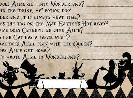 Who warned the children about the cat in the hat? Amazon Com Alice In Wonderland Trivia Game Handmade Products
