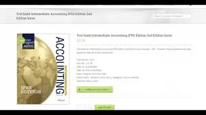 Test Bank For Intermediate Accounting Ifrs Edition 2nd Edition Kieso Youtube
