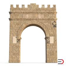 Old Arch 3d Model Arch 3d Model Real Model