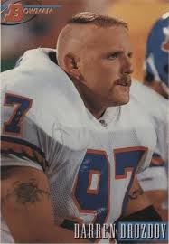 1993 Pro Set Darren Perry #373 Rookie RC