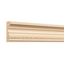 Ornamental 1 3 4 In X 4 Ft White Hard Unfinished Chair Rail Moulding Lowes Com Chair Rail Moulding Chair Rail Small Chair