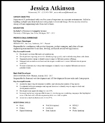 Quantify the bullet points on your resume applying for front end developer positions can be incredibly stressful and demoralizing. Back End Developer Resume Sample Resumecompass