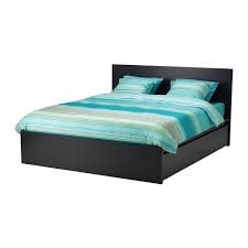 I currently own a platform bed with matching storage idk what size mattress you currently have but the queen size frame has a matching headboard with. Malm High Bed Frame 4 Storage Boxes White Ikea Bed Frame With Storage Malm Bed Frame Bed Frame