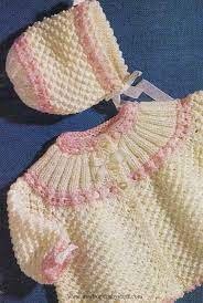 Free 4 ply baby patterns. Newborn Baby Matinee Jacket Knitting Patterns Free Newborn Baby