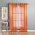 Modern Orange Curtains