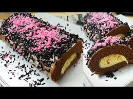 Resep bolu gulung pandan ekonomis takaran sendok tanpa mixer tanpa oven. Bolu Gulung Coklat Tanpa Mixer Tanpa Oven Lembut Ekonomis Youtube
