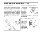 Use our part lists, interactive diagrams, accessories and expert repair advice to make your repairs easy. What Is The Weight Limit On A Sr30 Exercising Bike Proform Sr30 Support