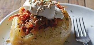 Deliciosas papas al horno con un toque especial #recetasdecocina #papasalhorno. Papas Rellenas De Tinga De Res Sin Horno Chef Oropeza