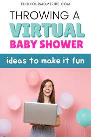 Throwing A Virtual Baby Shower In 2021 Ideas To Make It Fun Virtual Baby Shower Ideas Virtual Baby Shower Creative Baby Shower