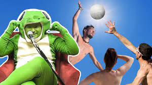 I PLAY IN A NUDE VOLLEYBALL LEAGUE” - Therapy Gecko - YouTube