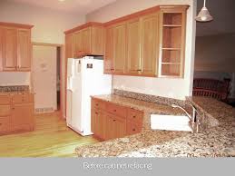 They have a wood frame and glass or another transparent material in the center of the door front. Refacing Showplace Design Center