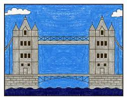 Buy original art worry free with our 7 day money back guarantee. Draw The London Tower Bridge Art Projects For Kids