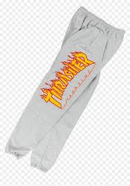 Thrasher Flame Sweatpants Grey Sock Hd Png Download Vhv The thrasher magazine is sometimes referred to as skate culture bible. thrasher flame sweatpants grey sock