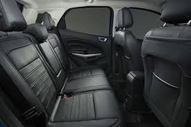 2018 Ford Ecosport Titanium With Ebony Black Interior Offers Spacious Second Row Seating Ford Ecosport Ford Chevrolet Trax