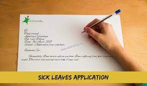 This is a sample formal leave application letter for your reference. Write An Application To Your Principal For Sick Leaves