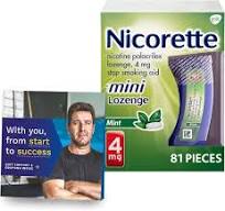 Amazon.com: Nicorette Mini pastillas de nicotina de 4 mg ...