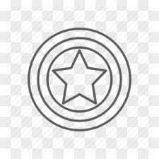 Superhero captain america is the protagonist of a comic book created by joe simon and jack kirby. Captain America Shield Icon Captain America Shield Coloring Pages Free Transparent Png Clipart Images Download