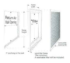 Return Air Grille Sizing Chart Globaljapan