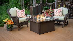 Moreover, fire pits are designed to prevent the fire from spreading and thus gives you the ultimate comfort and convenience of a controlled hot bright stream of fire in your garden. Can I Put A Fire Pit On My Wood Deck Woodlanddirect Com
