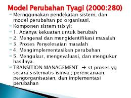 Manajemen Perubahan Memahami Perubahan Pengertian Adanya Upya Mengubah
