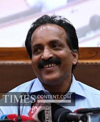 S Somanath News Photo MISSION NVS-01: ISRO Chairman S S...
