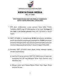 Semak daftar mengundi/ pemilih spr bagi isi rumah. Kenyataan Media Spr Pamer Rang Berita Rtm Sabah Facebook