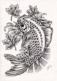 Black And White Koi Fish Tattoo Small 79 Extremely Creative Tattoo Drawings To Try At Home Koi Fish Tattoo Koi Tattoo Design Dragon Tattoo Designs