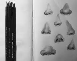 Then, brightness values are the key. 70 Drawings Of Noses Sketches Studies Sketchbook Examples