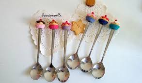 Cuilleres A Dessert Cupcakes Lot De 6 Decoration Etsy Bricolage Deco Facile Decoration
