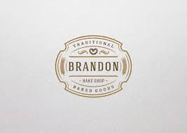 Download Bakery Logos And Badges In Logo Templates On Yellow Images Creative Store PSD Mockup Templates