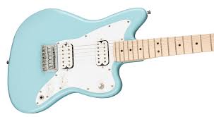 Squier mini jazzmaster hh daphne blue. Mini Jazzmaster Hh Squier Electric Guitars