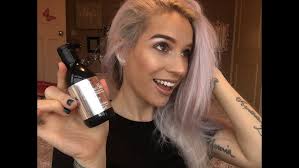 Trying Make up Revolution HAIR DYE!!! ‘Silver Angel’ Rainbow Shots