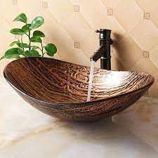 Inia® wading pool® glass vessel bathroom sink in opaque dusk. What To Know About Buying A Vessel Sink