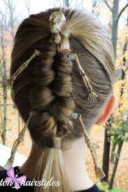 30 Cool And Horror Halloween Hairstyles For Girls Wacky Hair Wacky Hair Days Halloween Hair