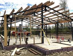 The project was made according to customer drawings. Practical Analysis And Design Of Steel Roof Trusses Structville