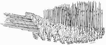 But i think that the numbers show us that this in itself was a shortcoming of the phalanx. Macedonian Phalanx Wikipedia