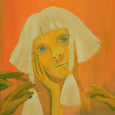 Forgotten love is (about) a one year O L D todaaaay!! That is lovely. I  painted this self portrait last minute cause we didn't have any cover for  it. Or I had