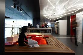 Anz Center Melbourne Colorful Creative Office Modern Office Space Australian Interior Design Office Interior Design