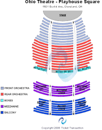 Ohio Theatre Playhouse Square Cleveland Seating Chart