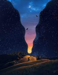 Sunset By Kostyanero9 Deviantart Com On Deviantart Sky Digital Painting Digital Painting Sky Digital