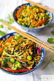 Spicy Raw Thai Salad Vegan Menu Plans Raw Food Recipes Raw Vegan Recipes