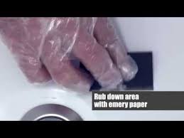 A tough repair for ugly chips. How To Fix My Bath Using The Anglo Acrylic Bath Repair Kit Youtube