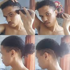 Casual curly hairstyle for black men. Black Men Haircuts Long Curly Undercut Hairstyle Undercut Hairstyle
