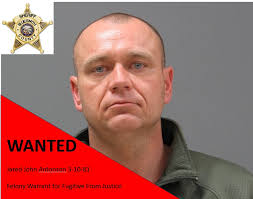 Fugitive Friday! The Blue Earth County Sheriff's Office is looking for  Jared John Antonson, 42. He has a Felony Warrant in Minnesota for Fugitive  from Justice, as he has an out of