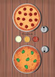 Pizza Anime Animationbackground Animationfood Animation Food Animation Background Food Animation