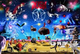 Rush Band Art Print by Michael Sutton